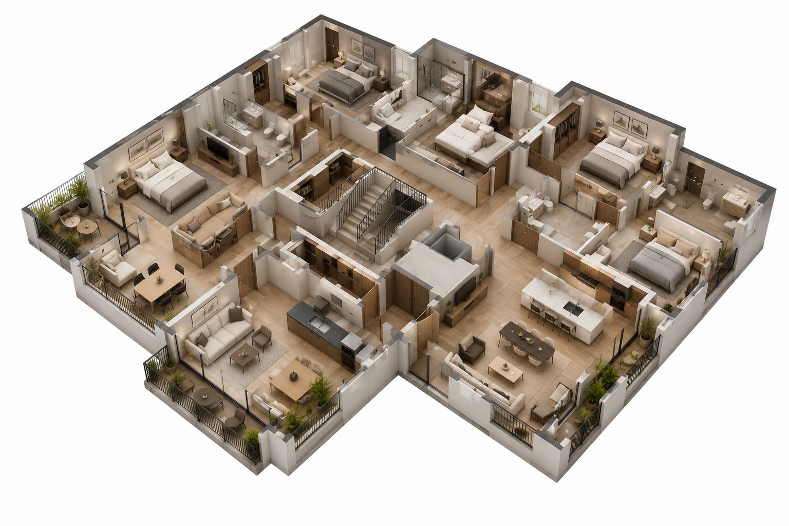 Plan interactif 3D